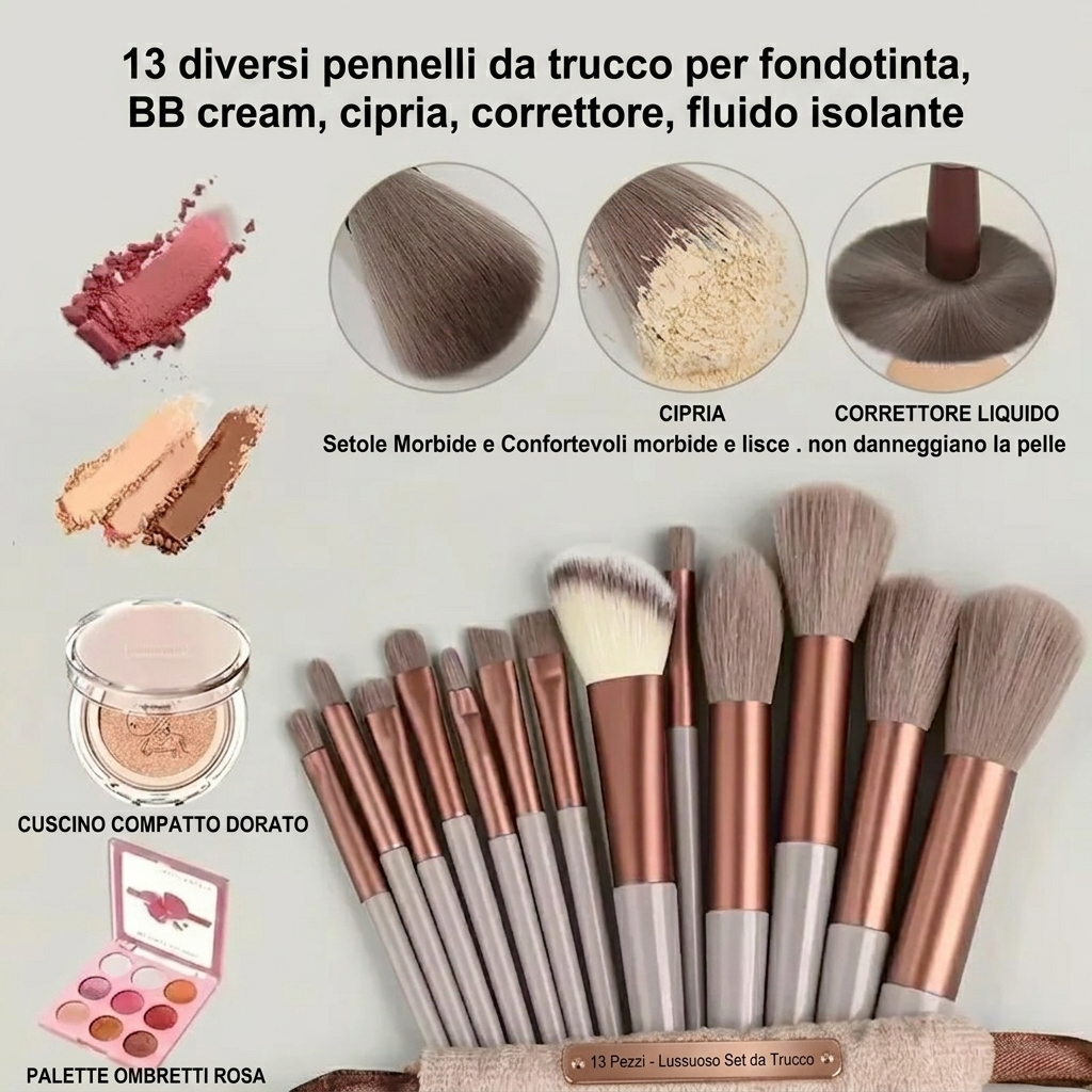 Mow™ - Set pennelli trucco