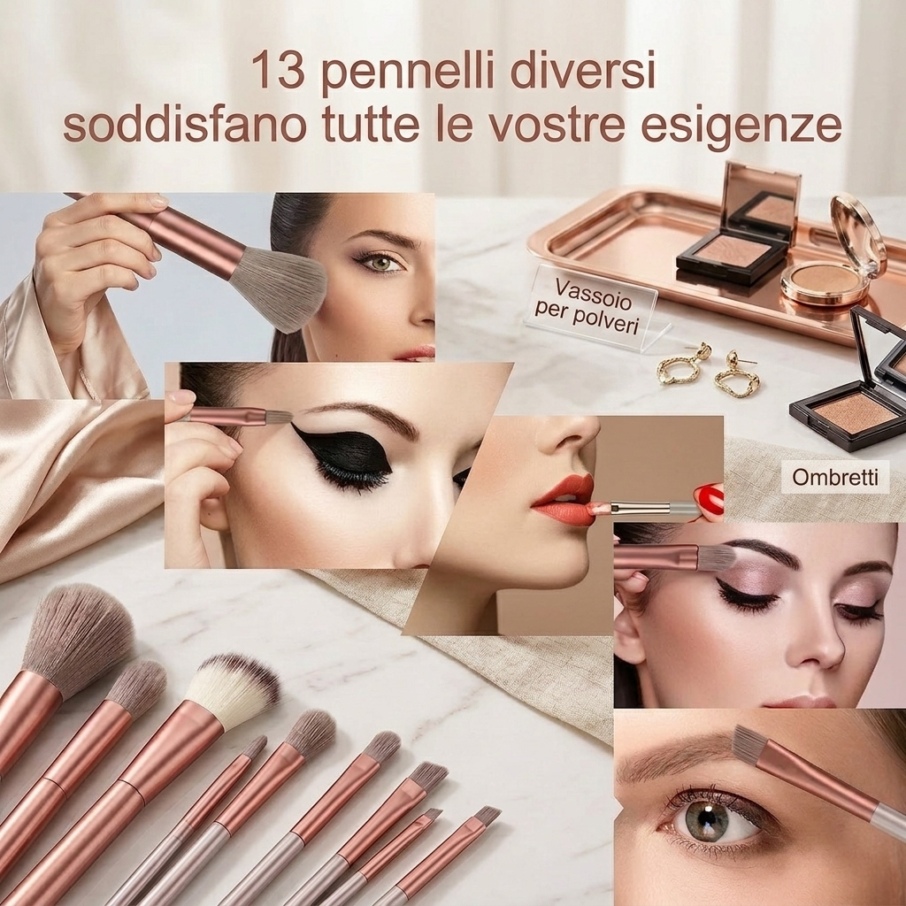 Mow™ - Set pennelli trucco